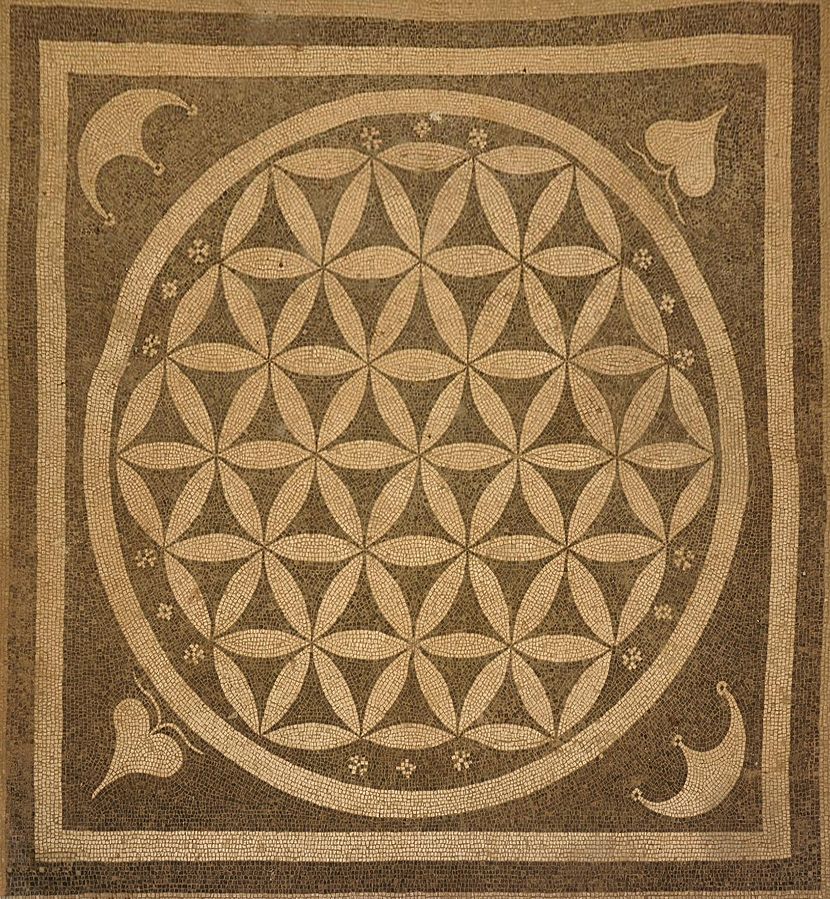 Mosaic design.