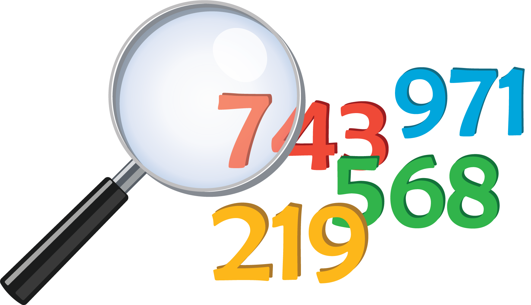 Center activity. Mystery Number.