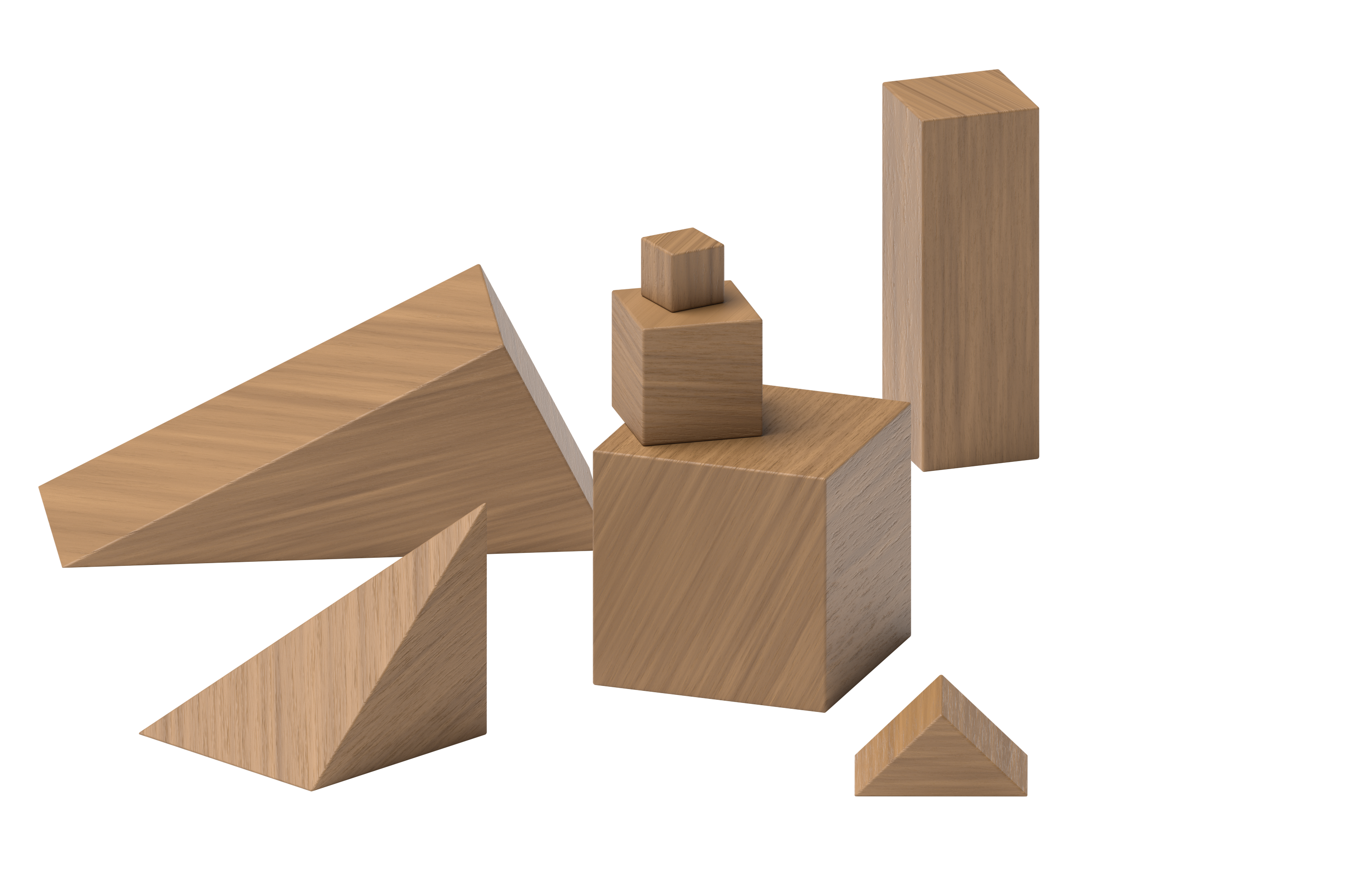 Center activity. Geoblocks.