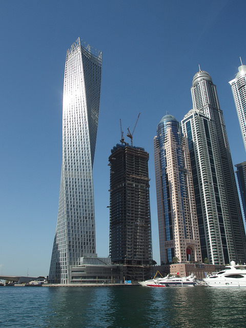 <p>Photograph of Cayan Tower </p>
