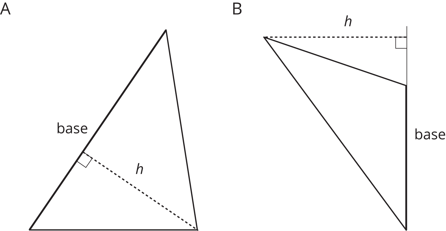 <p>two triangles</p>
