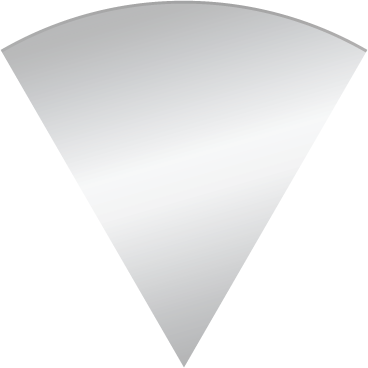 <p>A slice of a mirror.</p>
