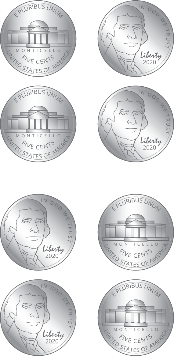 Nickels.