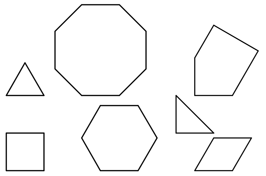 <p>Seven polygons.</p>
