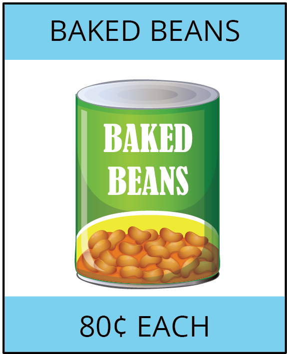 Image of an ad for baked beans.