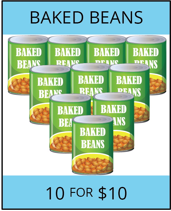 Image of an ad for baked beans.