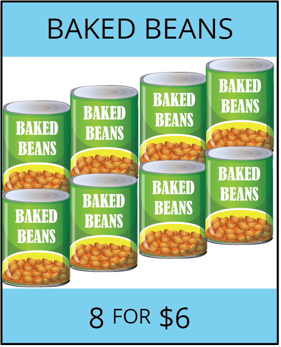 Image of an ad for baked beans.