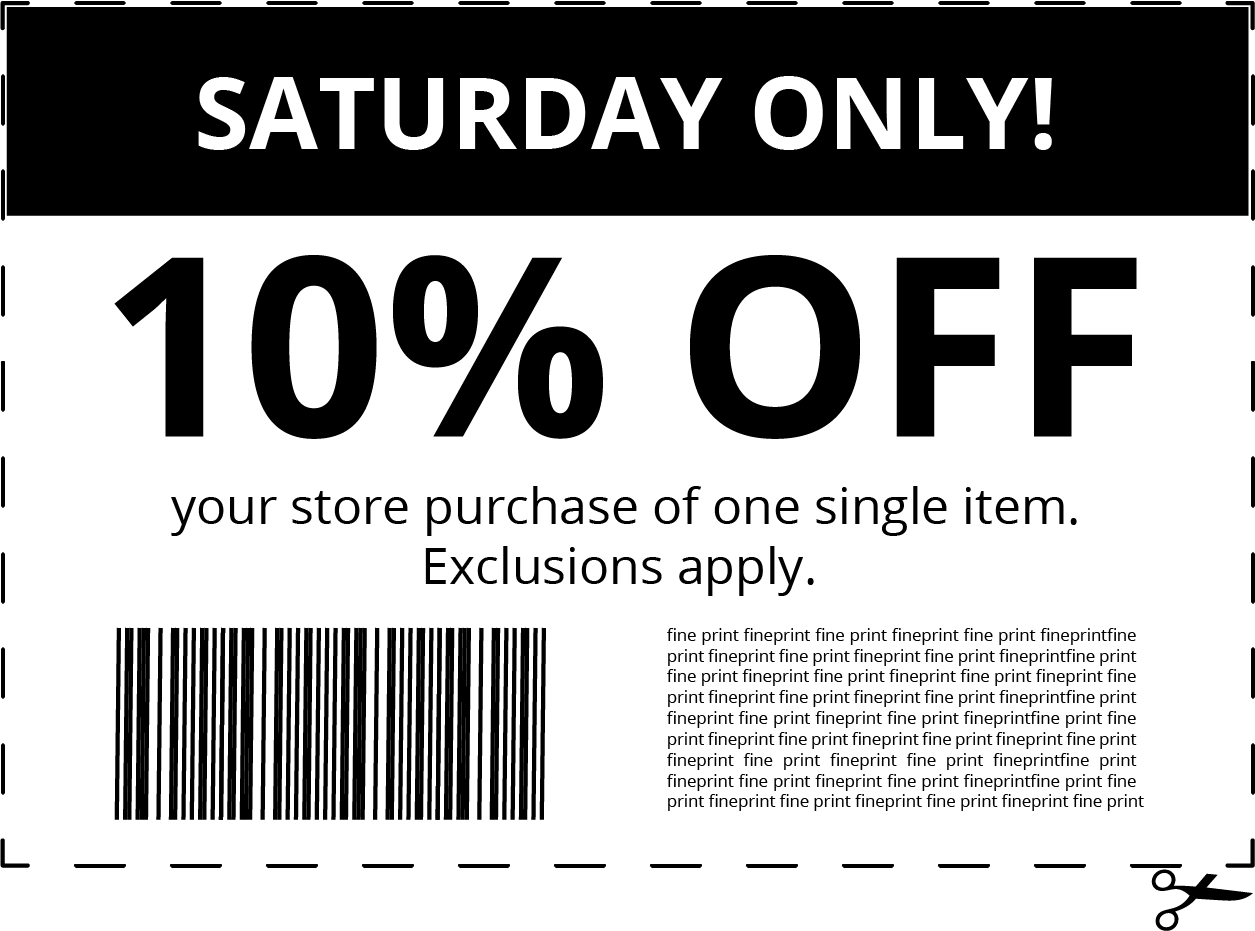 <p>A coupon.</p>
