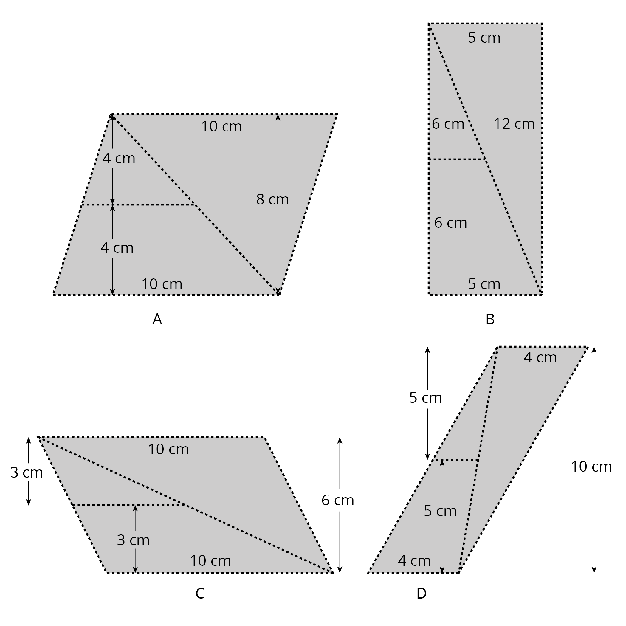 <p>4 parallelograms </p>
