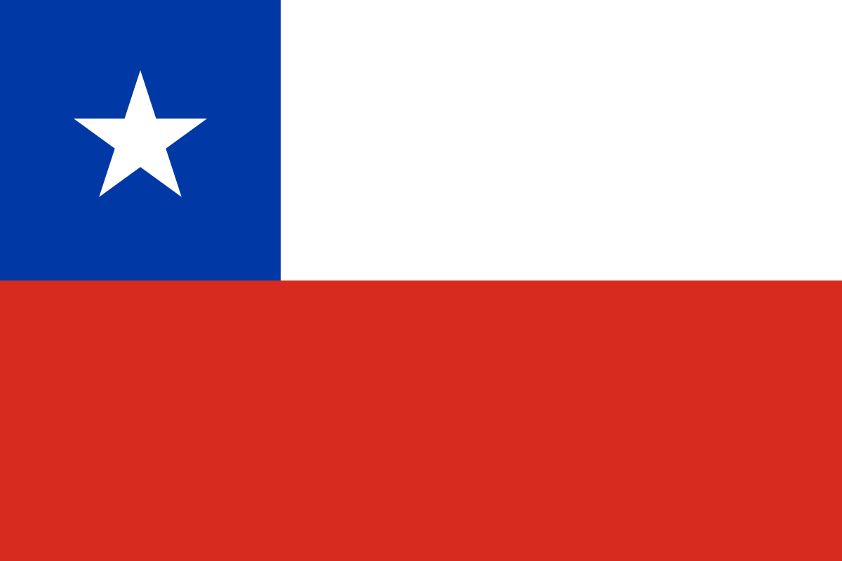 Image of Chile's flag.