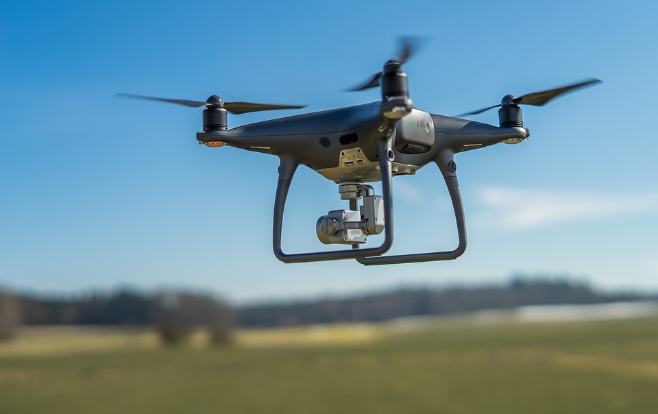 <p>a drone flying</p>
