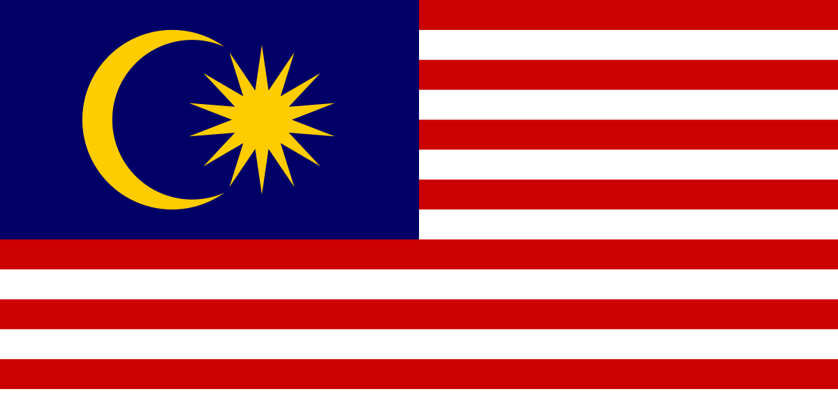 Image of Malaysia's flag.