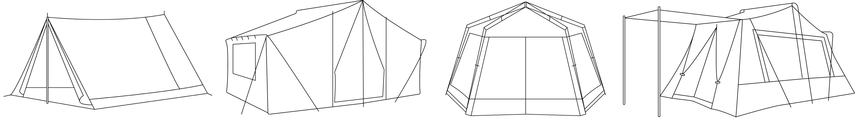 4 tent designs