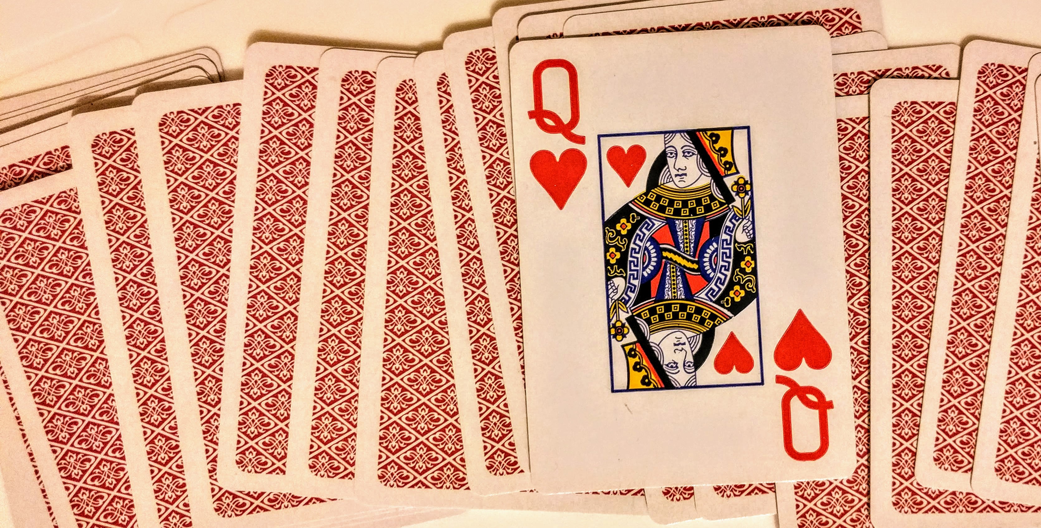 <p>photo showing the Queen of Hearts playing card</p>
